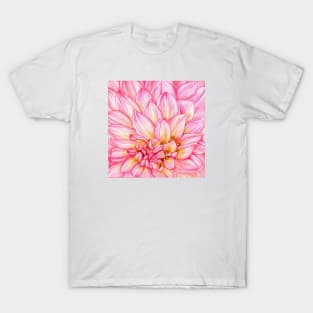 Chrysanthemum in Pink T-Shirt